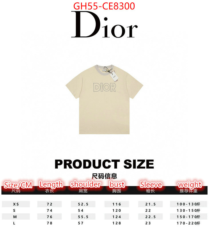 Clothing-Dior,luxury cheap ID: CE8300,$: 55USD