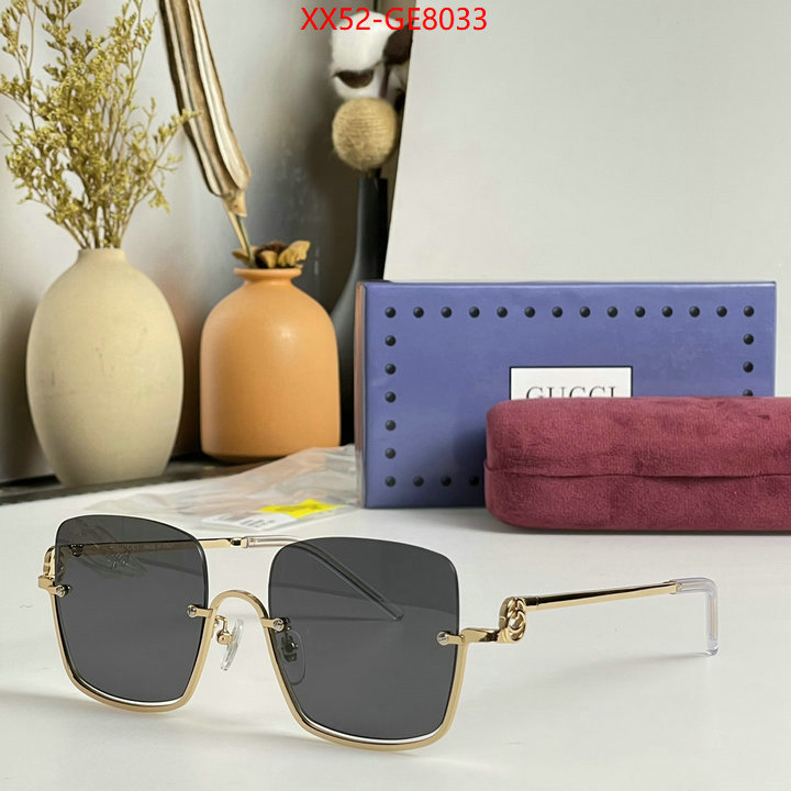 Glasses-Gucci,most desired ID: GE8033,$: 52USD