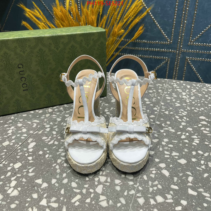 Women Shoes-Gucci,replica ID: SE5221,$: 119USD