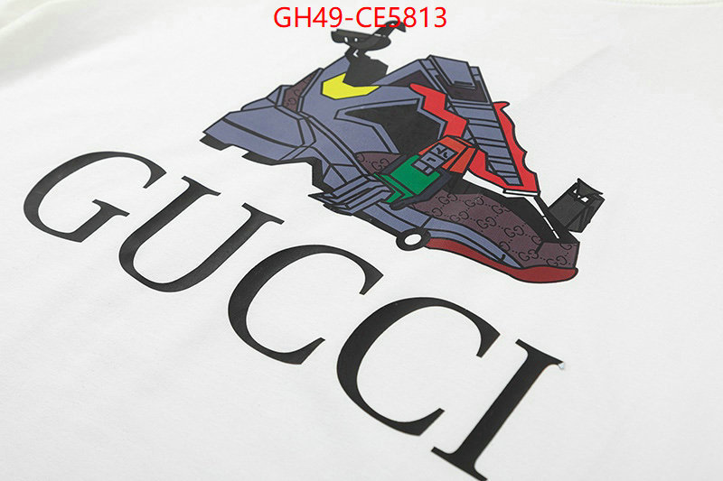 Clothing-Gucci,where can you buy replica ID: CE5813,$: 49USD