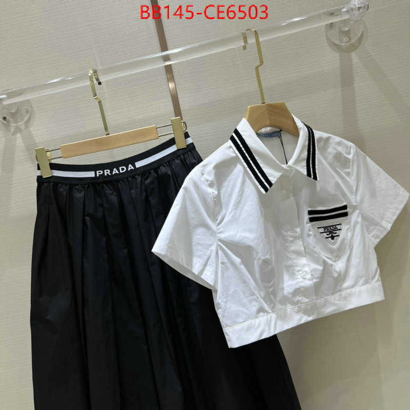 Clothing-Prada,quality replica ID: CE6503,$: 145USD