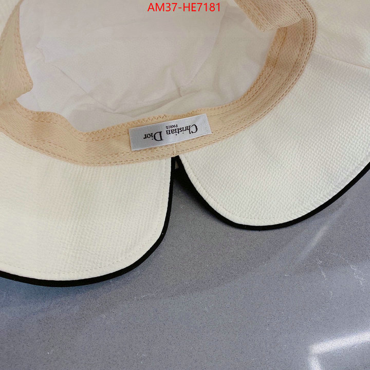 Cap (Hat)-Dior,replica shop ID: HE7181,$: 37USD