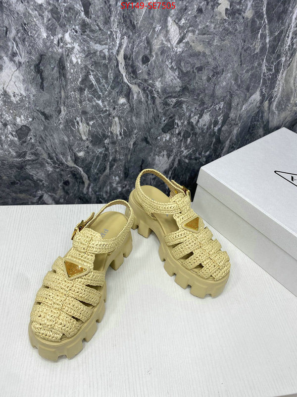 Women Shoes-Prada,wholesale designer shop ID: SE7505,$: 149USD