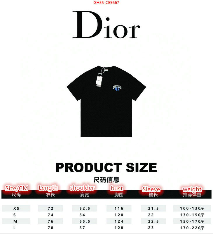 Clothing-Dior,good quality replica ID: CE5667,$: 55USD