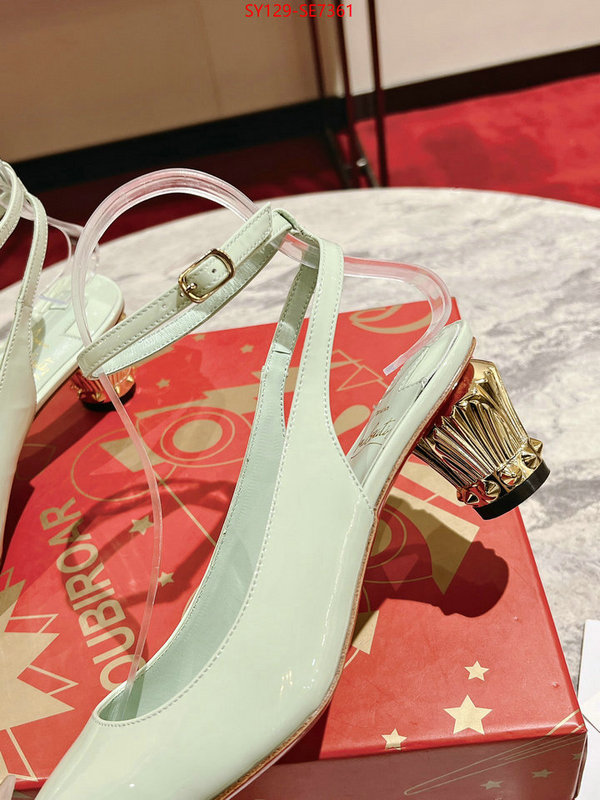 Women Shoes-Christian Louboutin,same as original ID: SE7361,$: 129USD