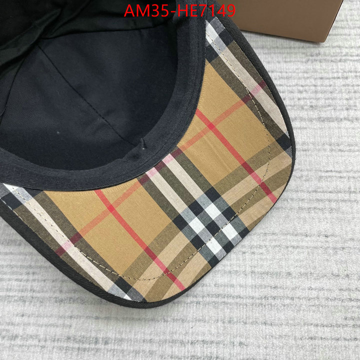 Cap (Hat)-Burberry,where quality designer replica ID: HE7149,$: 35USD