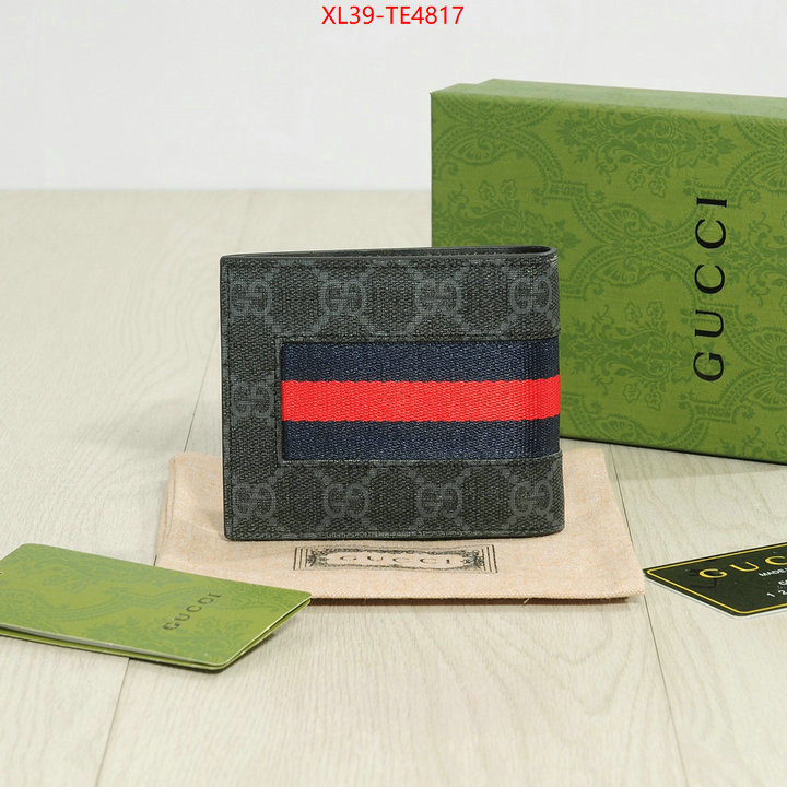Gucci Bags(4A)-Wallet-,replicas buy special ID: TE4817,$: 39USD