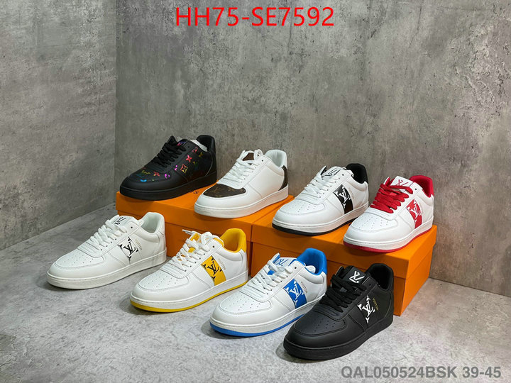 Men Shoes-LV,best quality designer ID: SE7592,$: 75USD