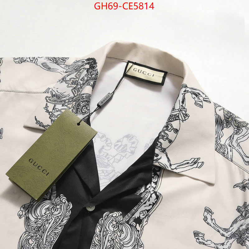 Clothing-Gucci,counter quality ID: CE5814,$: 69USD