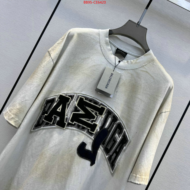 Clothing-Balenciaga,where to buy replicas ID: CE6420,$: 95USD