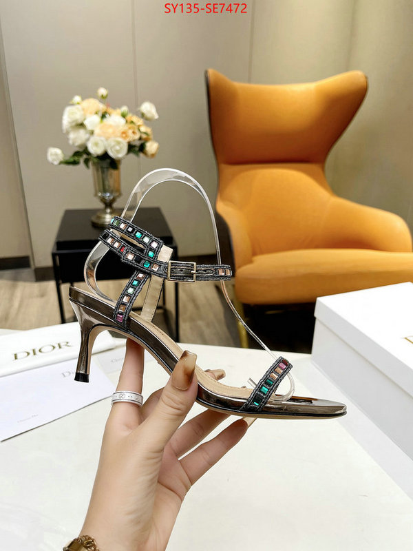 Women Shoes-Dior,what best replica sellers ID: SE7472,$: 135USD