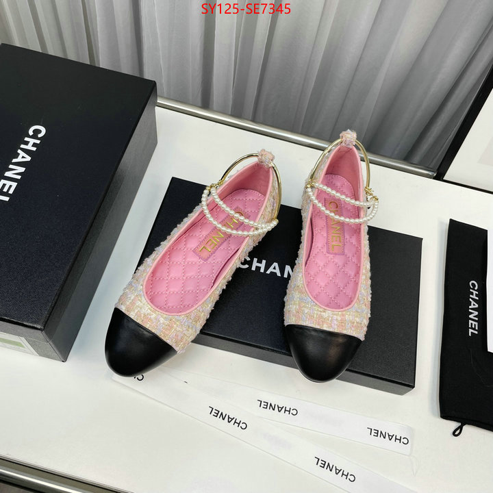 Women Shoes-Chanel,replica 1:1 ID: SE7345,$: 125USD