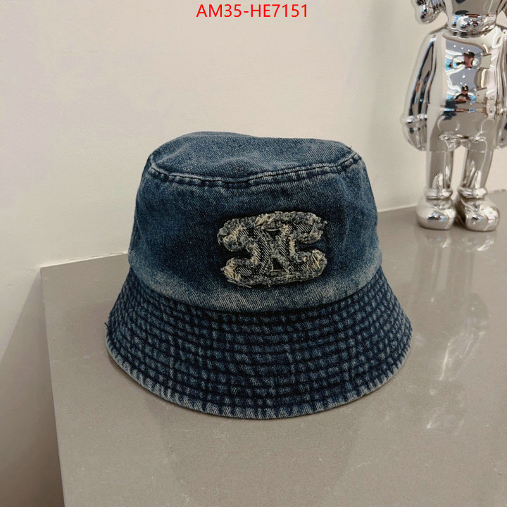 Cap (Hat)-Celine,aaaaa replica designer ID: HE7151,$: 35USD