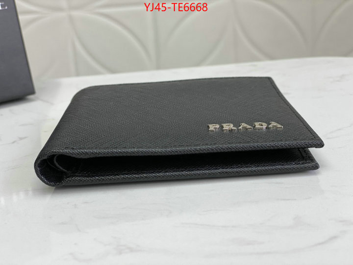 Prada Bags(4A)-Wallet,where to find the best replicas ID: TE6668,$: 45USD