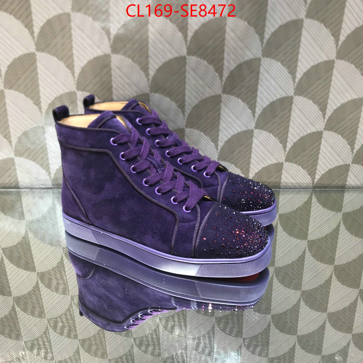 Men shoes-Christian Louboutin,designer 1:1 replica ID: SE8472,$: 169USD