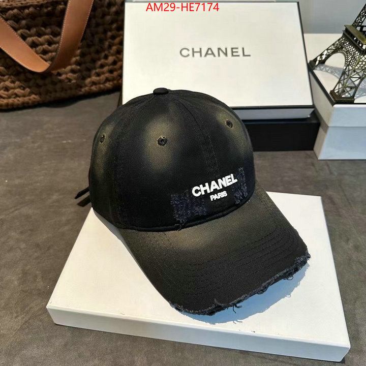 Cap (Hat)-Chanel,luxury ID: HE7174,$: 29USD