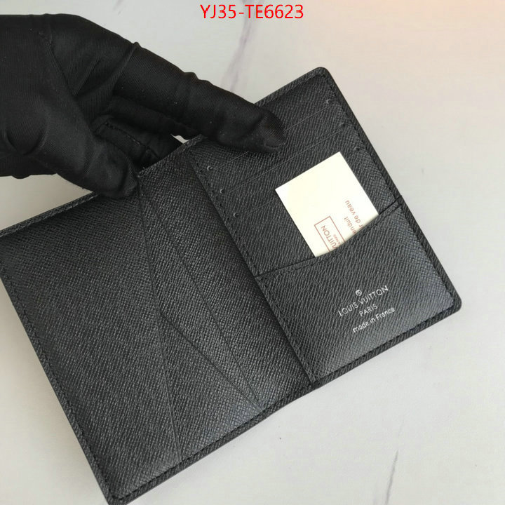 LV Bags(4A)-Wallet,perfect ID: TE6623,$: 35USD