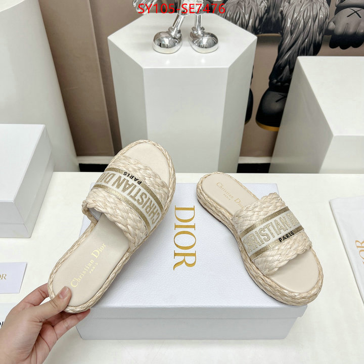 Women Shoes-Dior,replica aaaaa+ designer ID: SE7476,$: 105USD