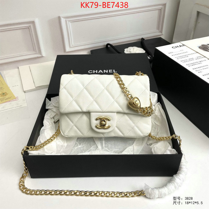 Chanel Bags(4A)-Diagonal-,best quality replica ID: BE7438,$: 79USD