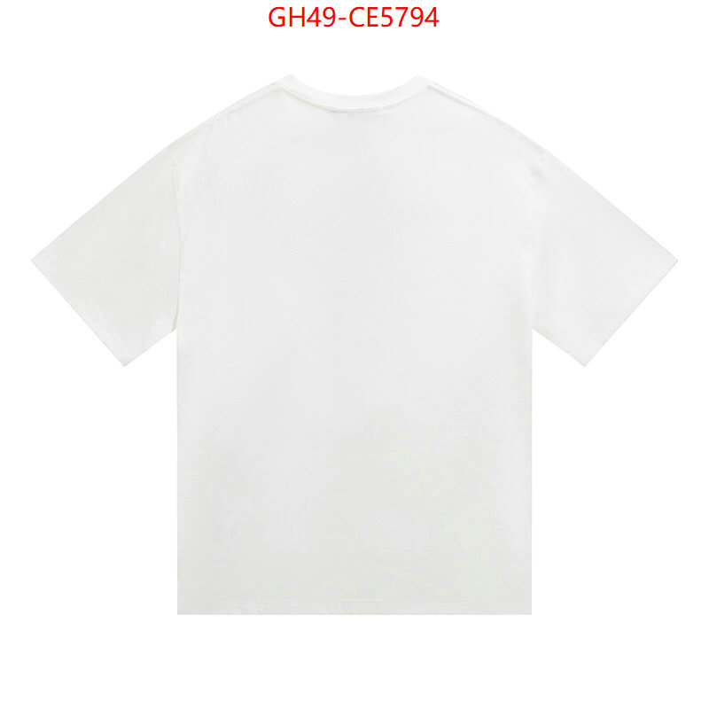 Clothing-Gucci,what is top quality replica ID: CE5794,$: 49USD