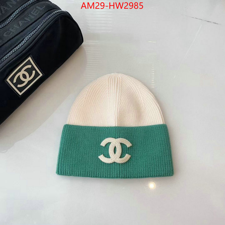 Cap (Hat)-Chanel,how to buy replica shop ID: HW2985,$: 29USD