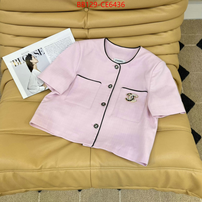 Clothing-Chanel,where to buy high quality ID: CE6436,$: 129USD