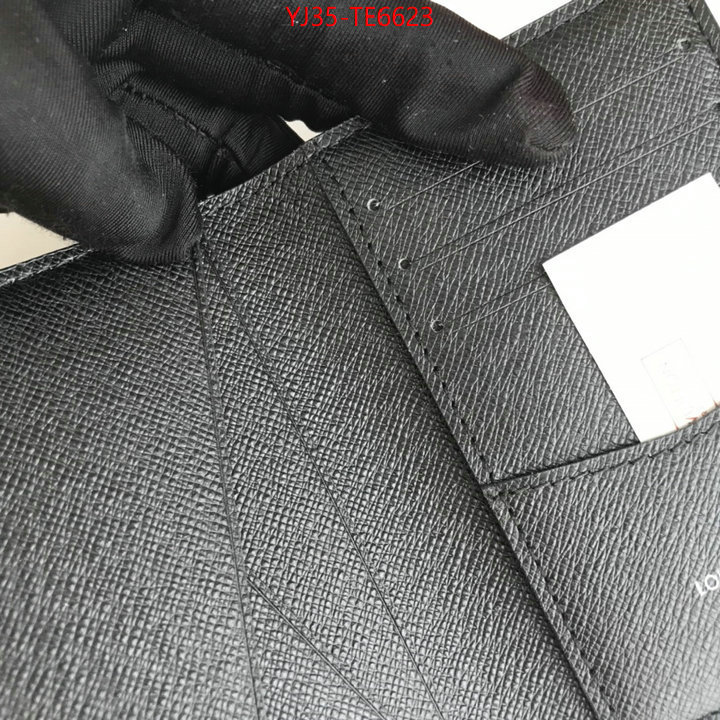 LV Bags(4A)-Wallet,perfect ID: TE6623,$: 35USD