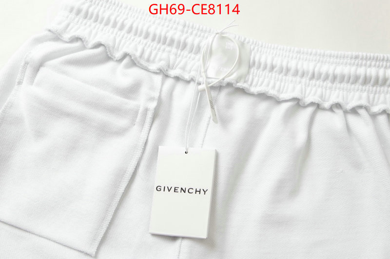 Clothing-Givenchy,replica wholesale ID: CE8114,$: 69USD