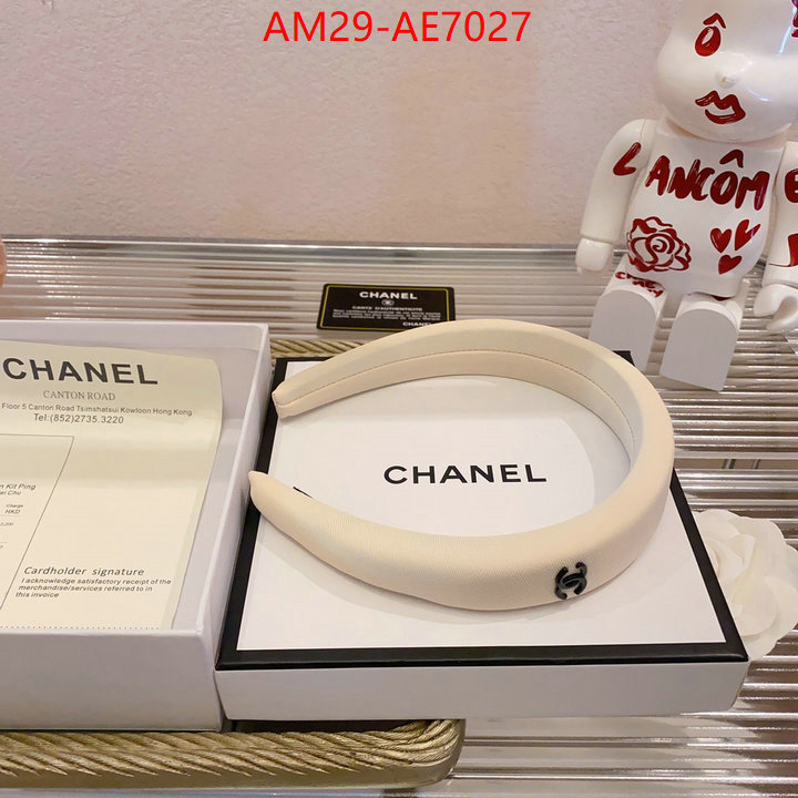 Hair band-Chanel,2023 luxury replicas ID: AE7027,$: 29USD