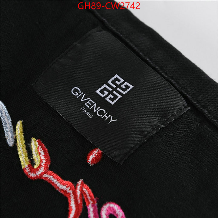 Clothing-Givenchy,designer fashion replica ID: CW2742,$: 89USD