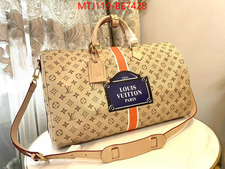 LV Bags(4A)-Keepall BandouliRe 45-50-,7 star replica ID: BE7428,$: 119USD