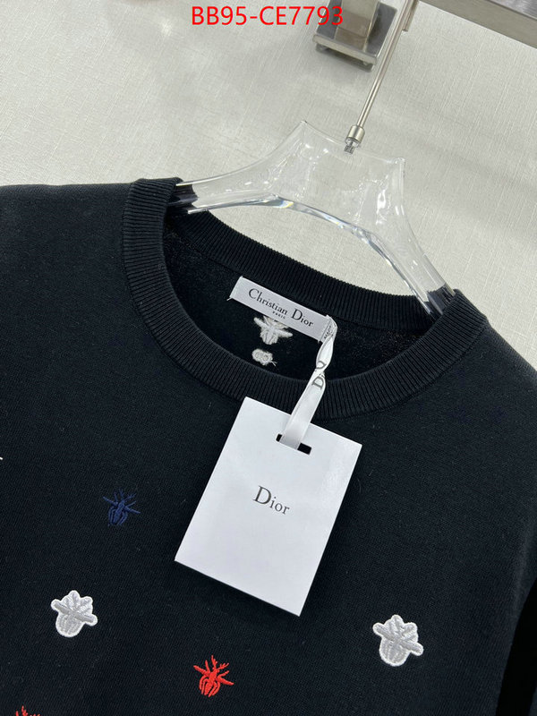 Clothing-Dior,high quality replica designer ID: CE7793,$: 95USD