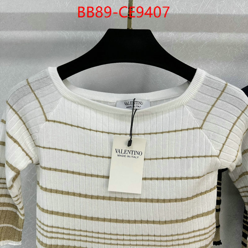 Clothing-Valentino,designer fake ID: CE9407,$: 89USD