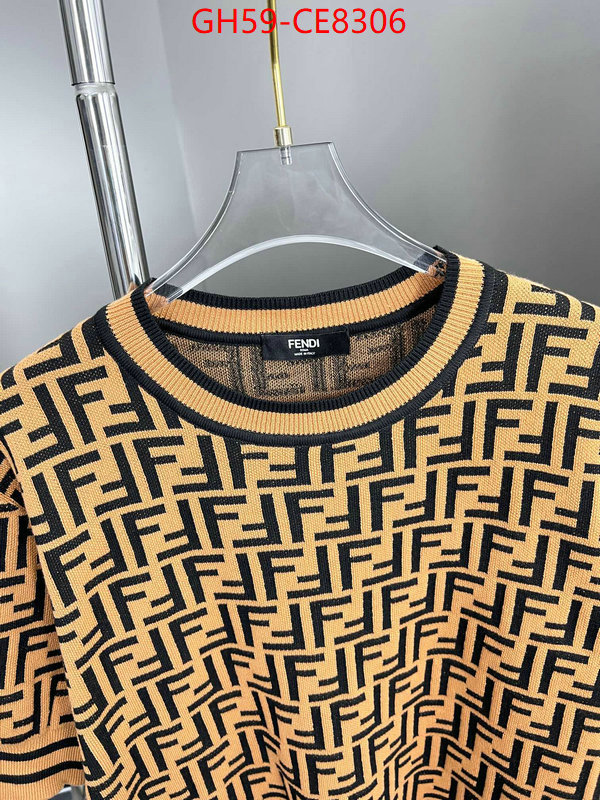 Clothing-Fendi,knockoff ID: CE8306,$: 59USD