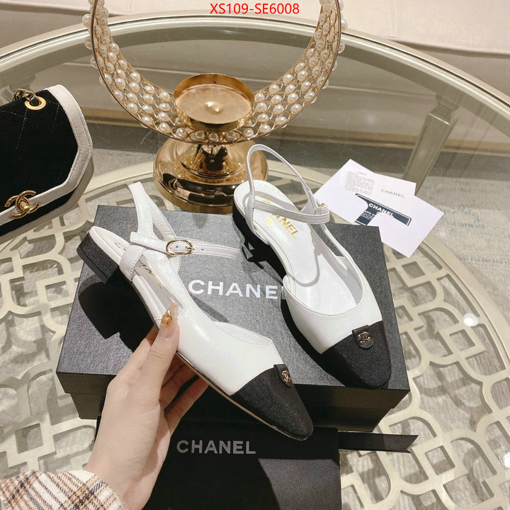 Women Shoes-Chanel,where to buy fakes ID: SE6008,$: 109USD