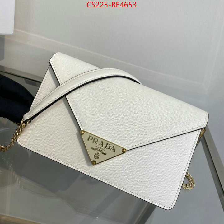 Prada Bags(TOP)-Diagonal-,buy aaaaa cheap ID: BE4653,$: 225USD