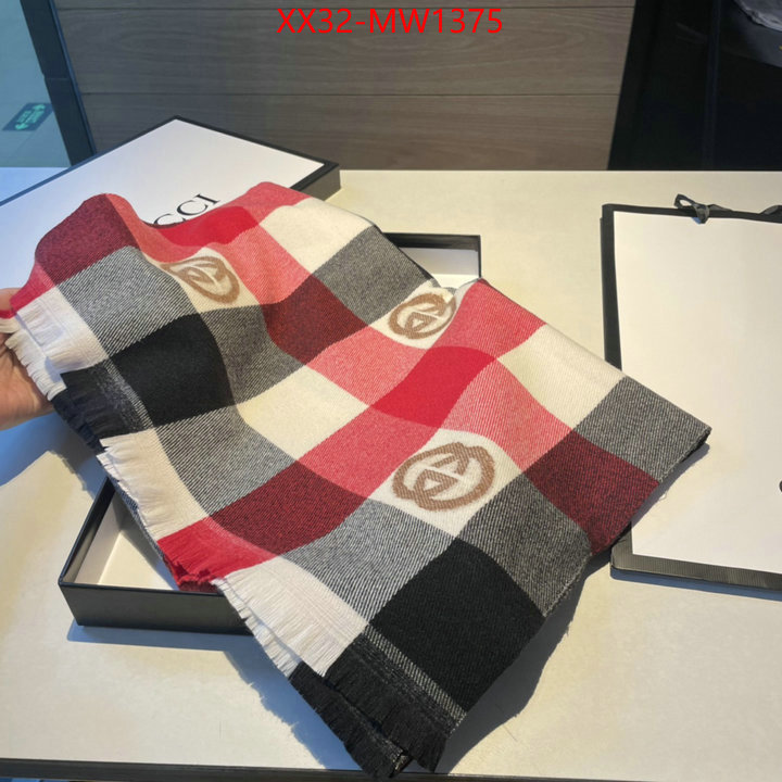 Scarf-Gucci,wholesale 2023 replica ID: MW1375,$: 32USD