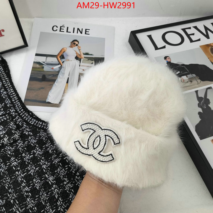 Cap (Hat)-Chanel,buy best high-quality ID: HW2991,$: 29USD