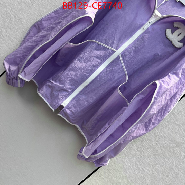 Clothing-Chanel,buy best quality replica ID: CE7740,$: 129USD