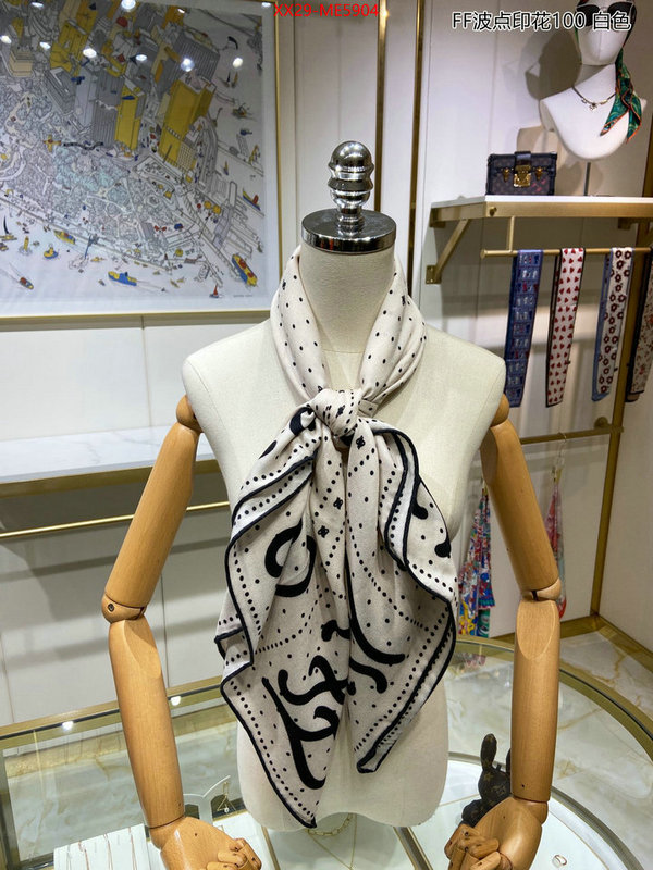 Scarf-Fendi,store ID: ME5904,$: 29USD