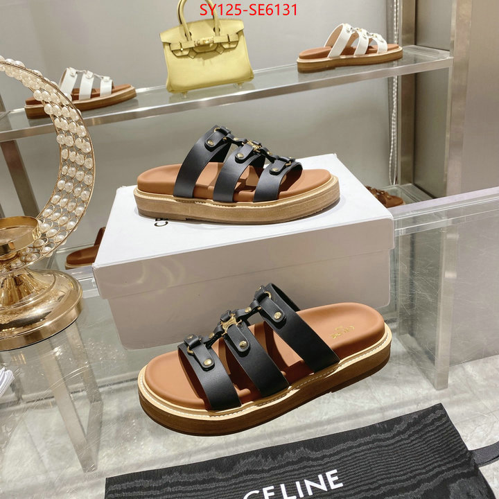 Women Shoes-CELINE,buy replica ID: SE6131,$: 125USD