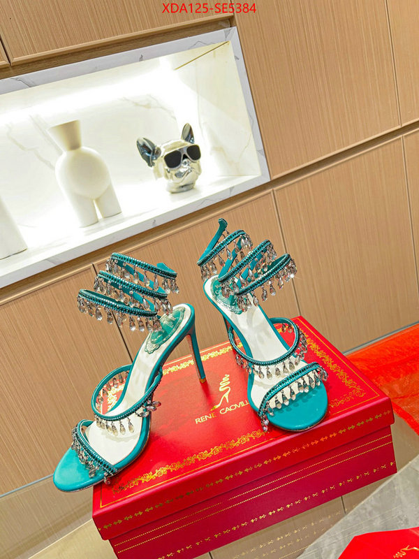 Women Shoes-Rene Caovilla,7 star quality designer replica ID: SE5384,$: 125USD