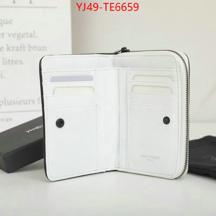 YSL Bag(4A)-Wallet-,best designer replica ID: TE6659,$: 49USD