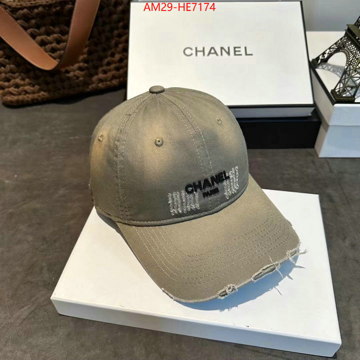 Cap (Hat)-Chanel,luxury ID: HE7174,$: 29USD