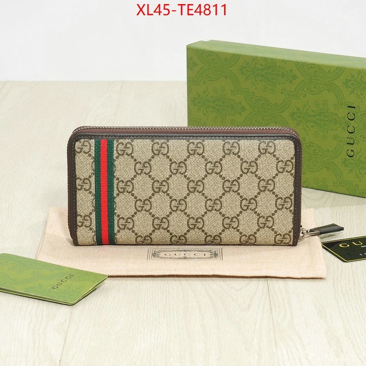 Gucci Bags(4A)-Wallet-,cheap ID: TE4811,$: 45USD