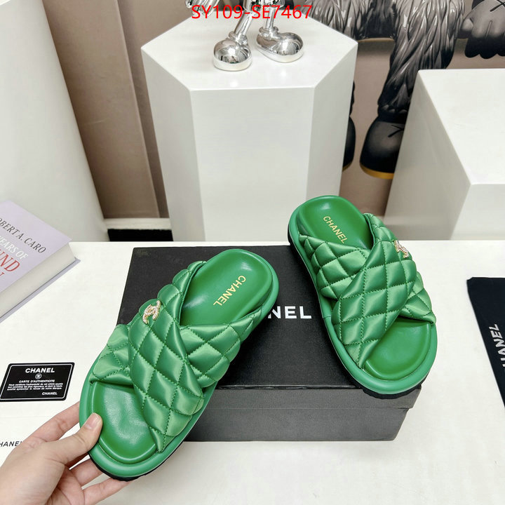 Women Shoes-Chanel,where quality designer replica ID: SE7467,$: 109USD