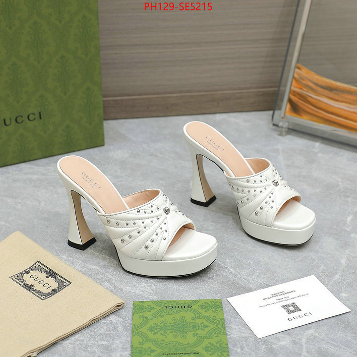 Women Shoes-Gucci,aaaaa replica ID: SE5215,$: 129USD