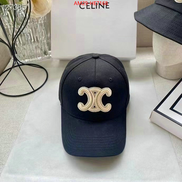 Cap (Hat)-Celine,website to buy replica ID: HE7168,$: 29USD