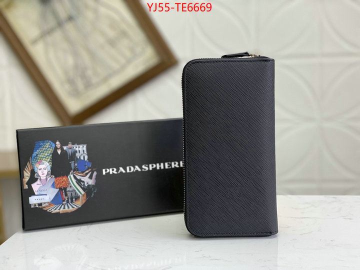 Prada Bags(4A)-Wallet,is it ok to buy replica ID: TE6669,$: 55USD