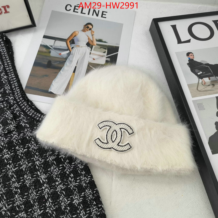 Cap (Hat)-Chanel,buy best high-quality ID: HW2991,$: 29USD